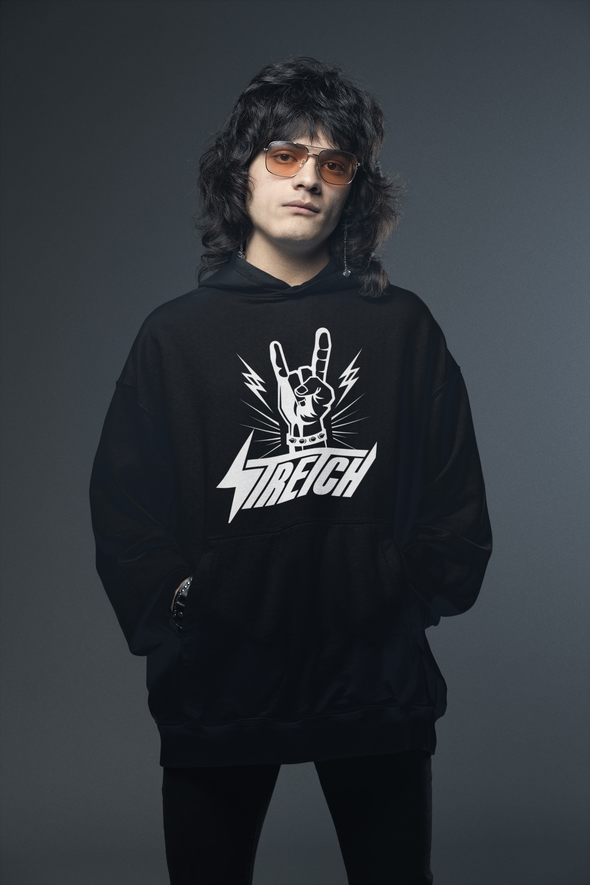 STRETCH “FIST OF ROCK” Hoodie