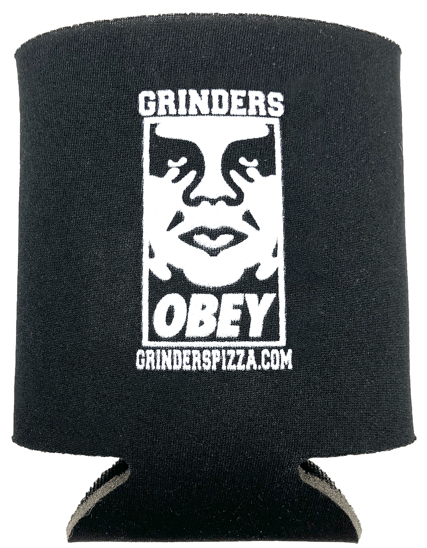 GRINDERS Beverage Koozie – (OBEY)