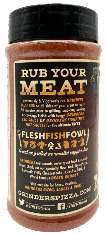 GRINDERS Award Winning Meat Rub - “A TREAT FOR YOUR MEAT” - Image 2