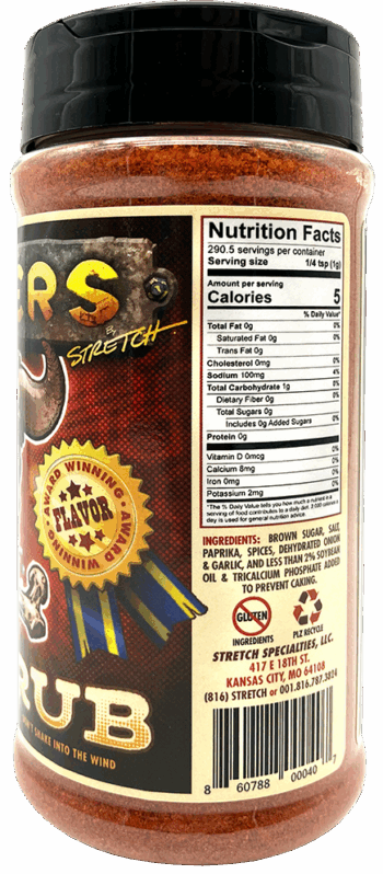 GRINDERS Award Winning Meat Rub - “A TREAT FOR YOUR MEAT” - Image 3