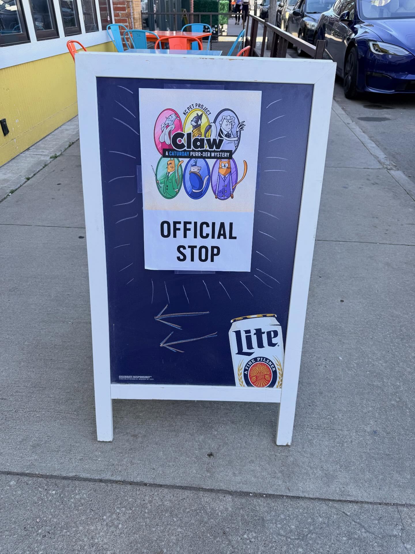 KC Pet Project event sign